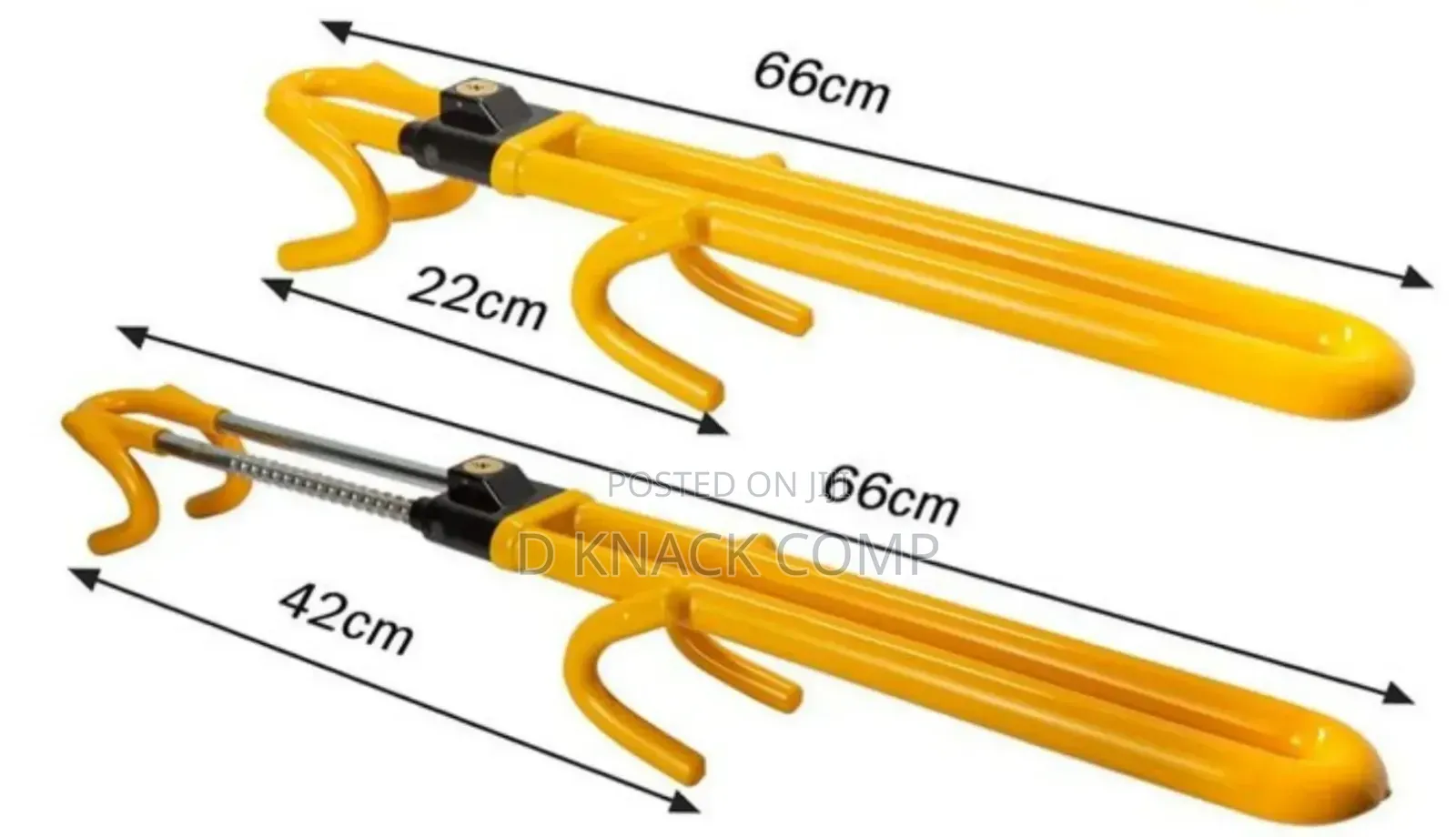 Car Steering Wheel Lock, 2 Keys