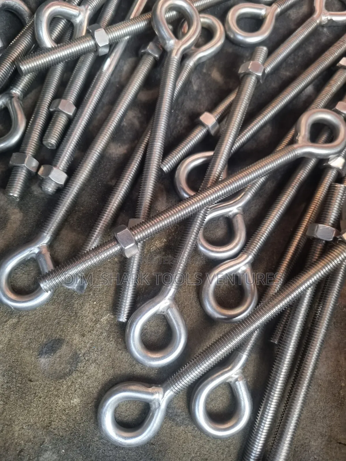 12mm Stainless Steel Long Eyebolt