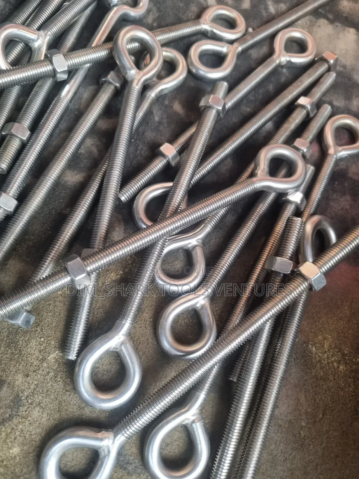 12mm Stainless Steel Long Eyebolt