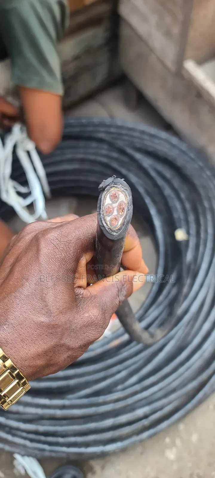 6mmx4core Amored Cable