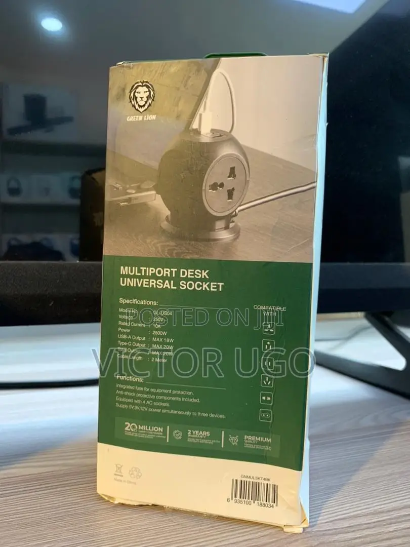 Multiport Desk Universal Socket