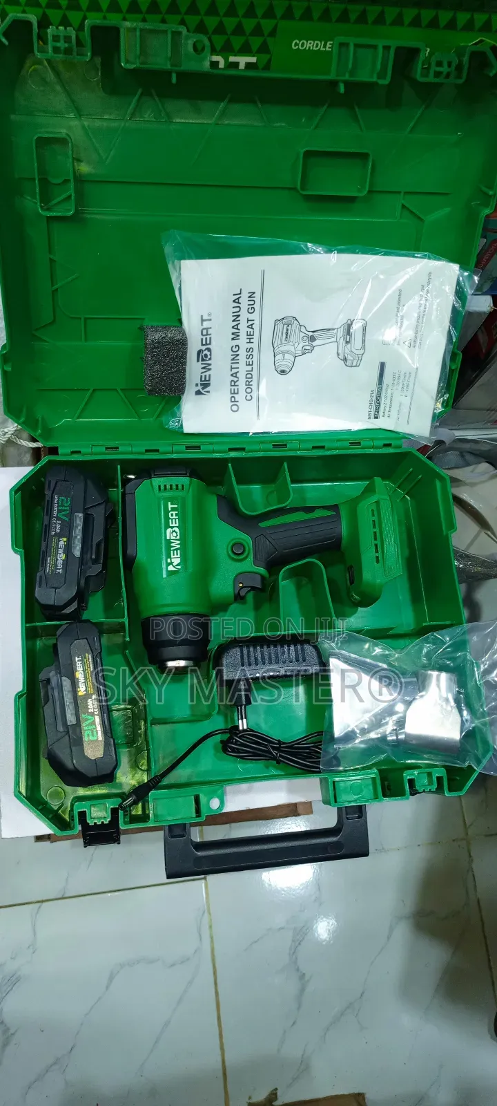 Original Cordless Heat Gun With Digital Display
