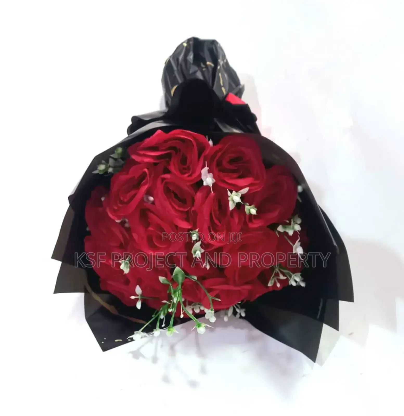 Red Rose Flower Bouquet