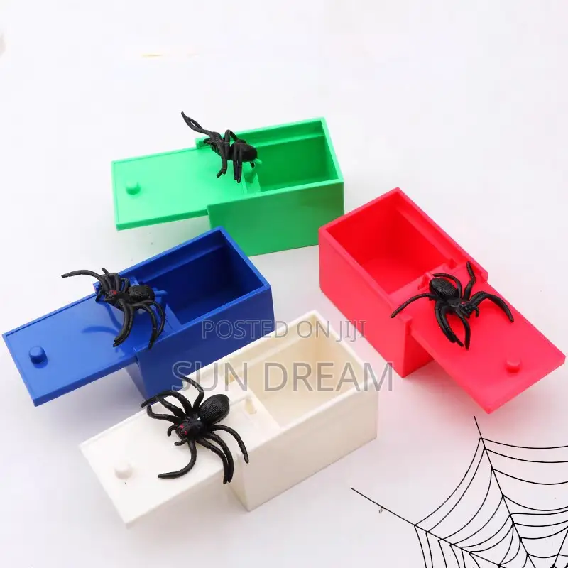Spider Prank Box Scary Prank Toy Shocking Toy Snake