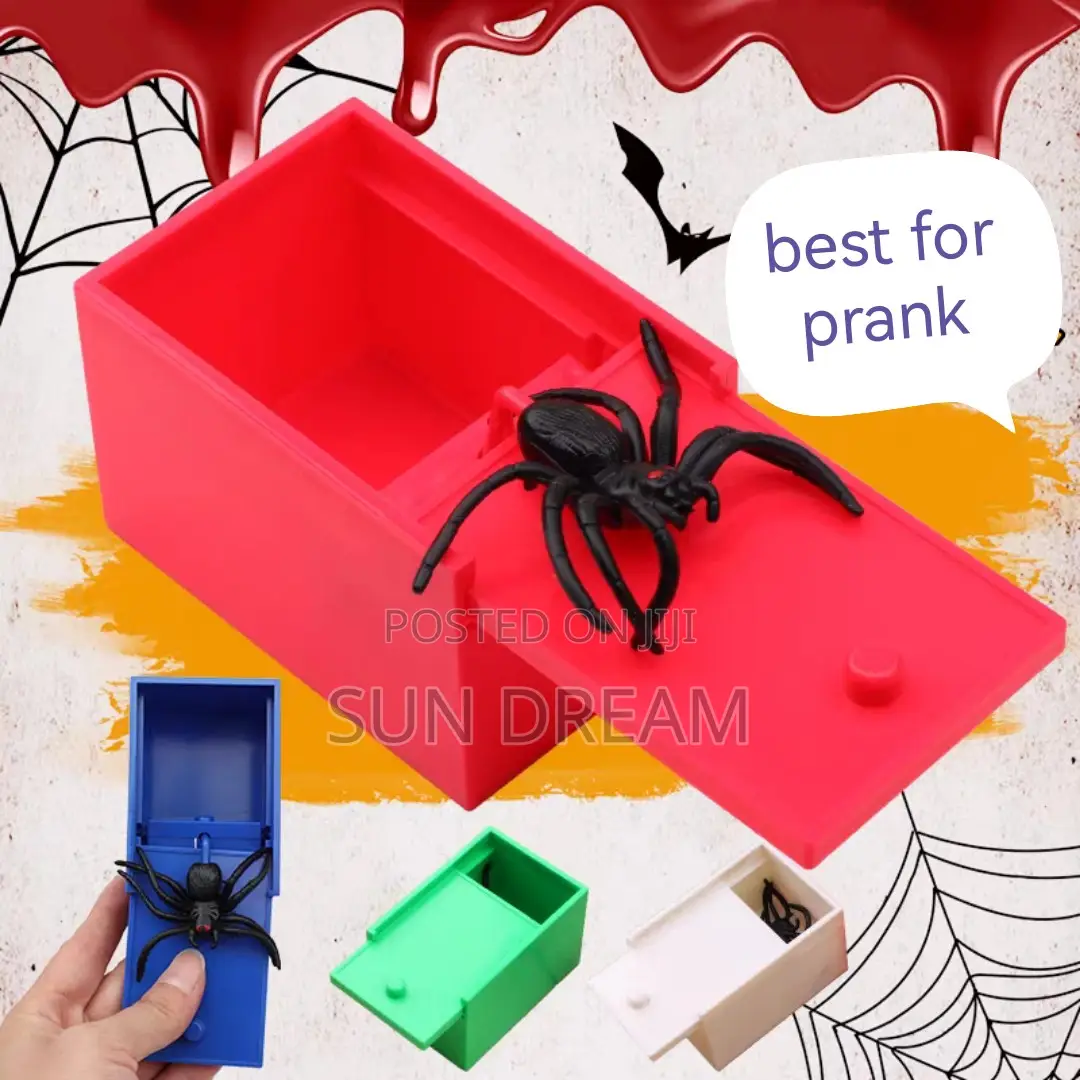 Spider Prank Box Scary Prank Toy Shocking Toy Snake