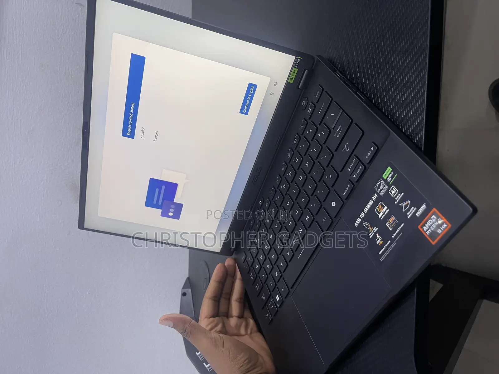 Laptop Asus TUF Gaming A15 16GB AMD Ryzen 9 SSD 1T