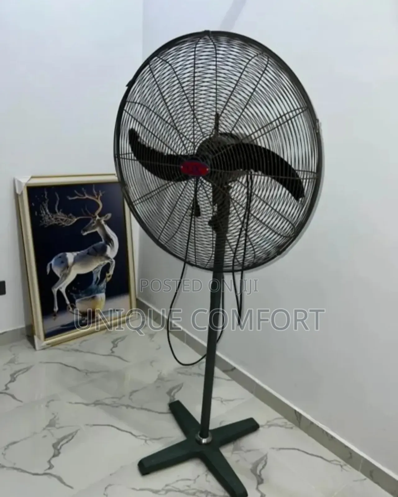 Clean 26 Inches Ox Industrial Standing Fan