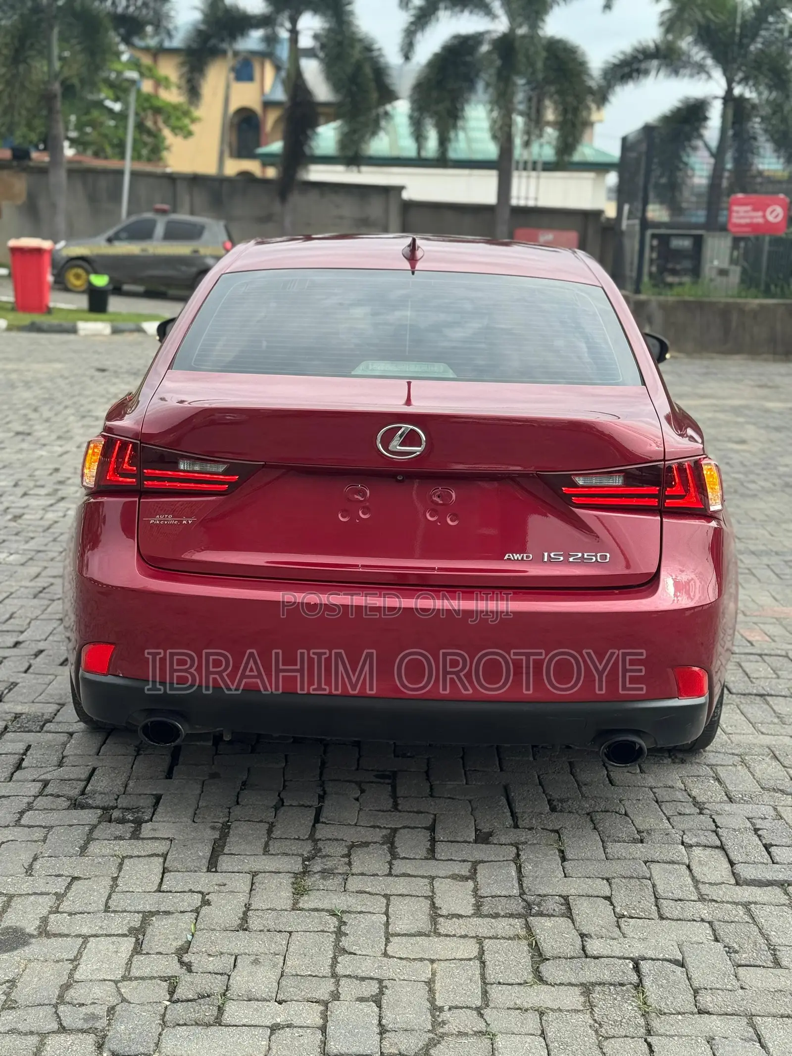 Lexus IS 250 4WD 2014 Red