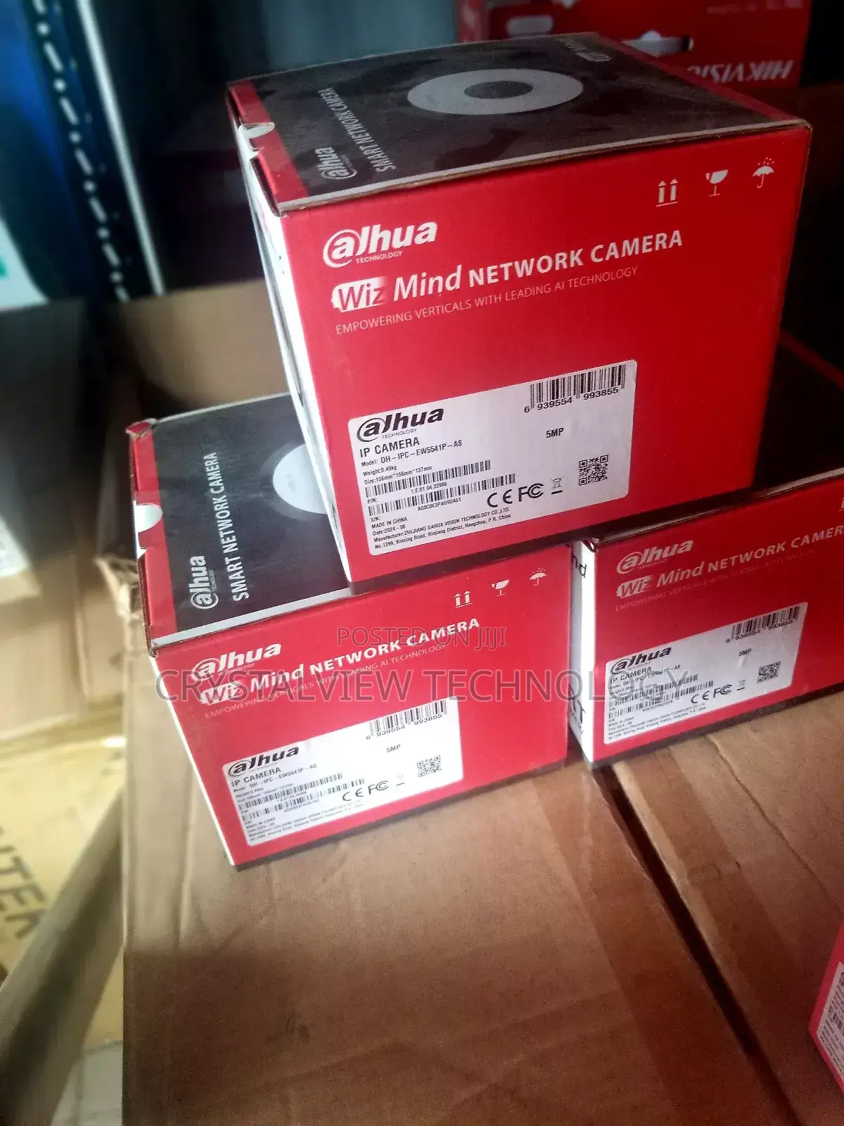 Dahua 5mp Fisheye Dome Camera Offering a Full 360° Panoramic View.