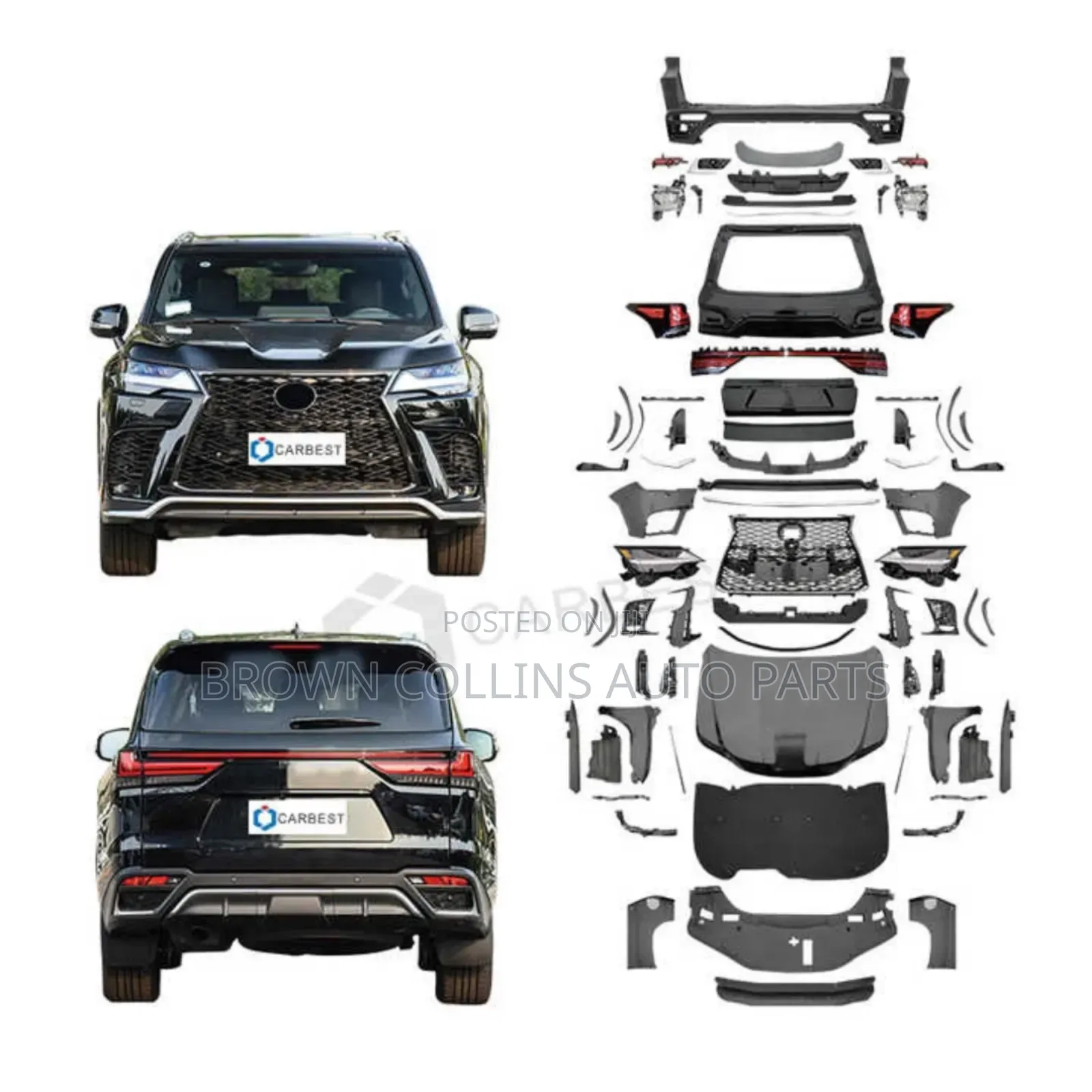 Upgrade Lexus Lx570 2008/2014 To Lx600 2023-2025