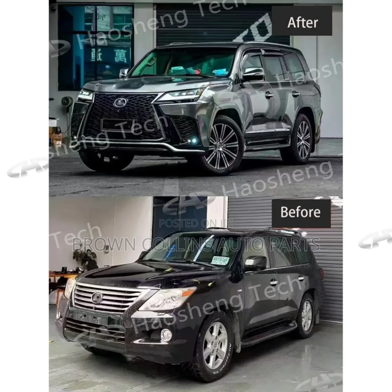 Upgrade Lexus Lx570 2008/2014 To Lx600 2023-2025