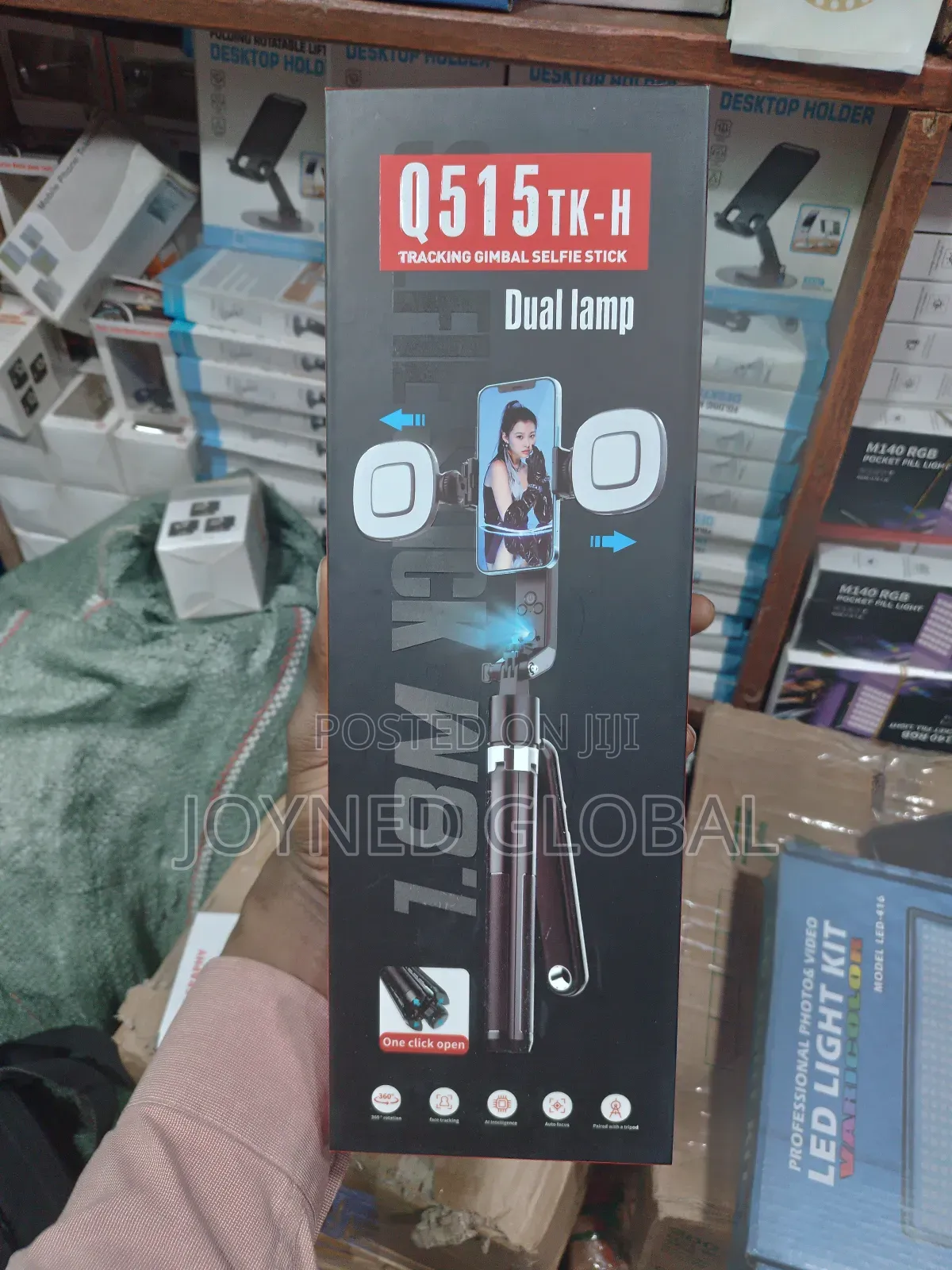 Auto Face Tracking Tripod 360° Turning