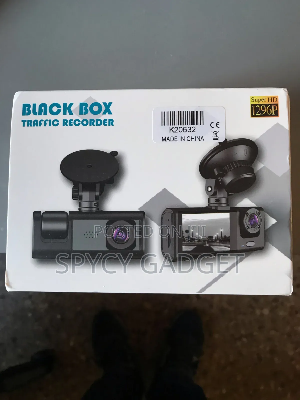 3 Lens Dash Car Recorder DVR With Traffic Reversing Recorder