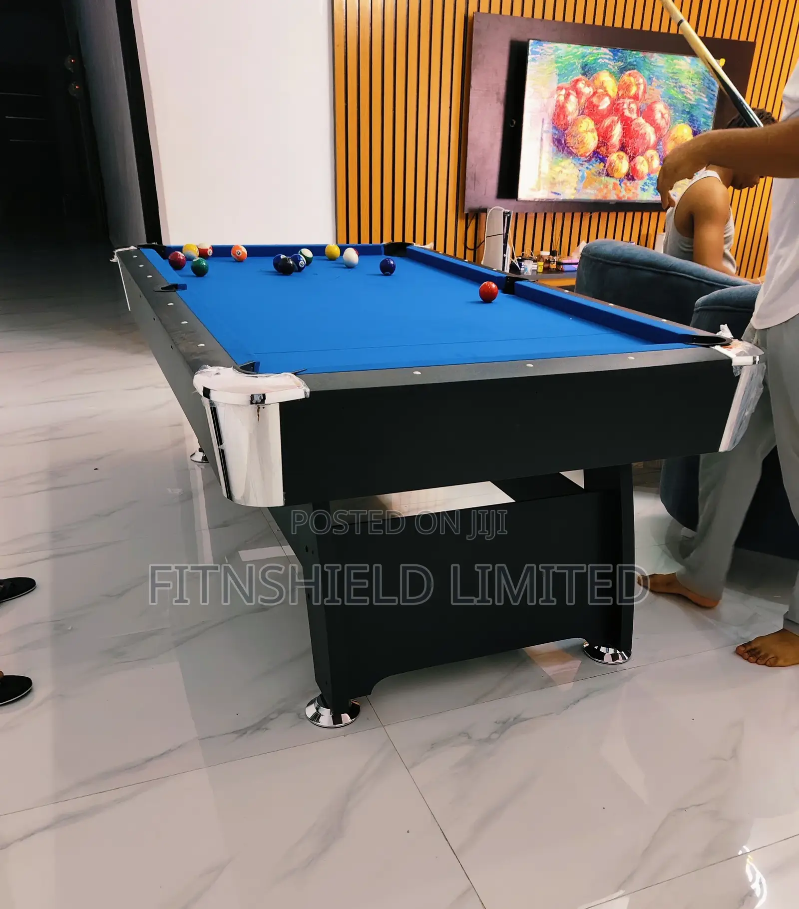 Snooker Board, Imported 7ft, Fully Equipped With Add Ons