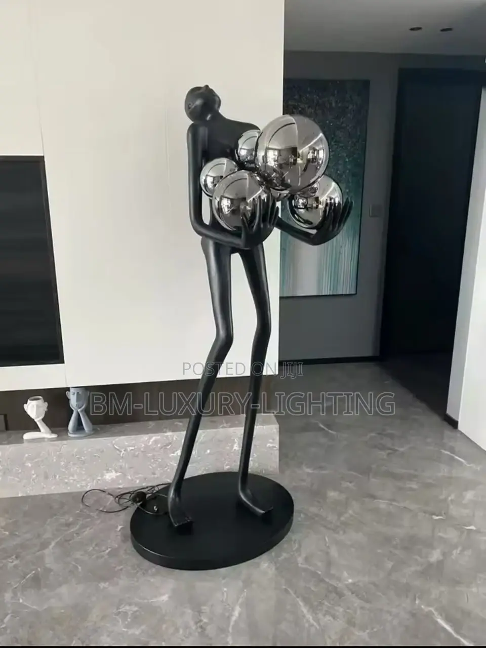 Humanoid Art Sculpture Floor Lamp