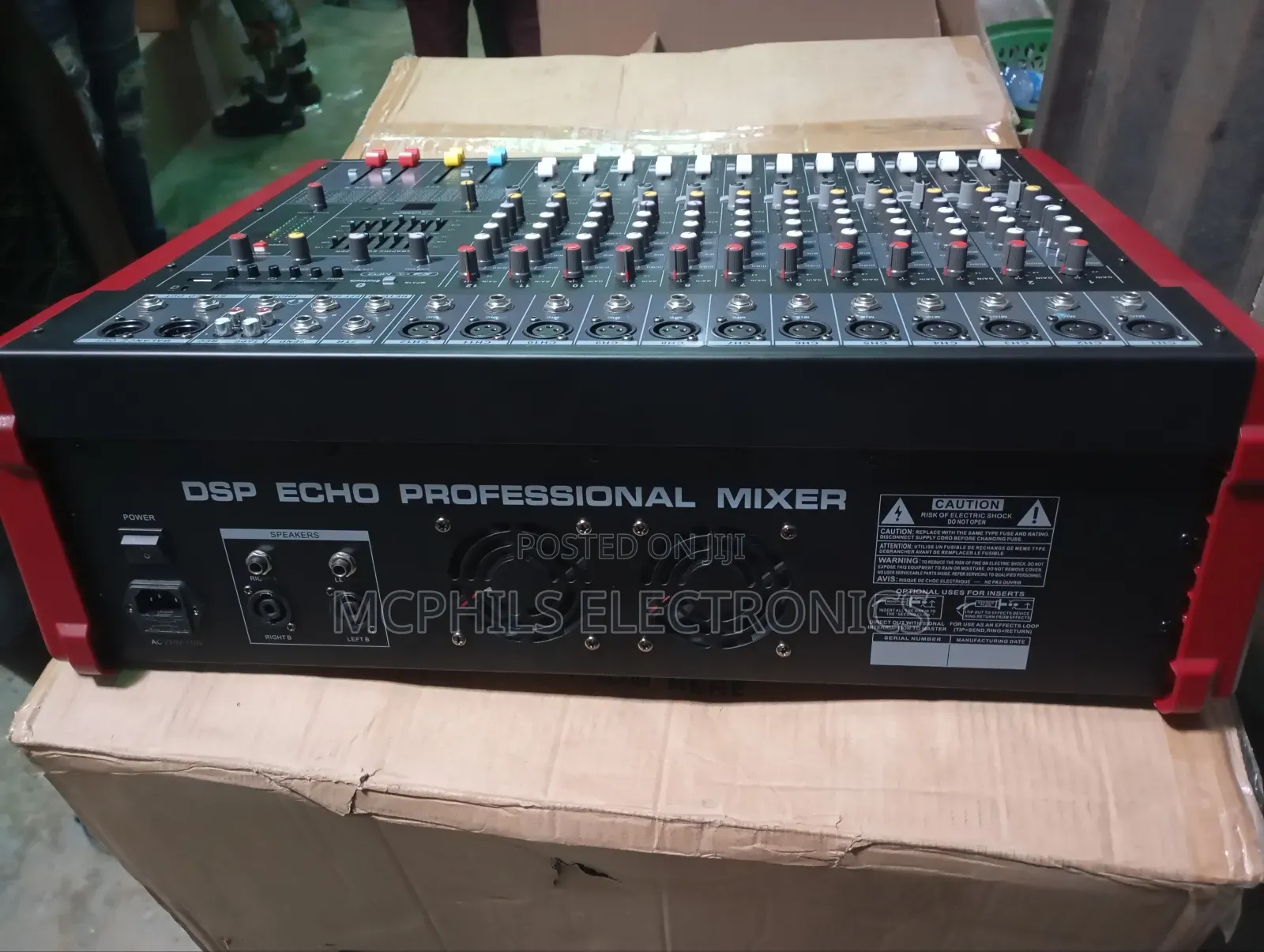 Lyric Sound 2500w Powered Mixer Console