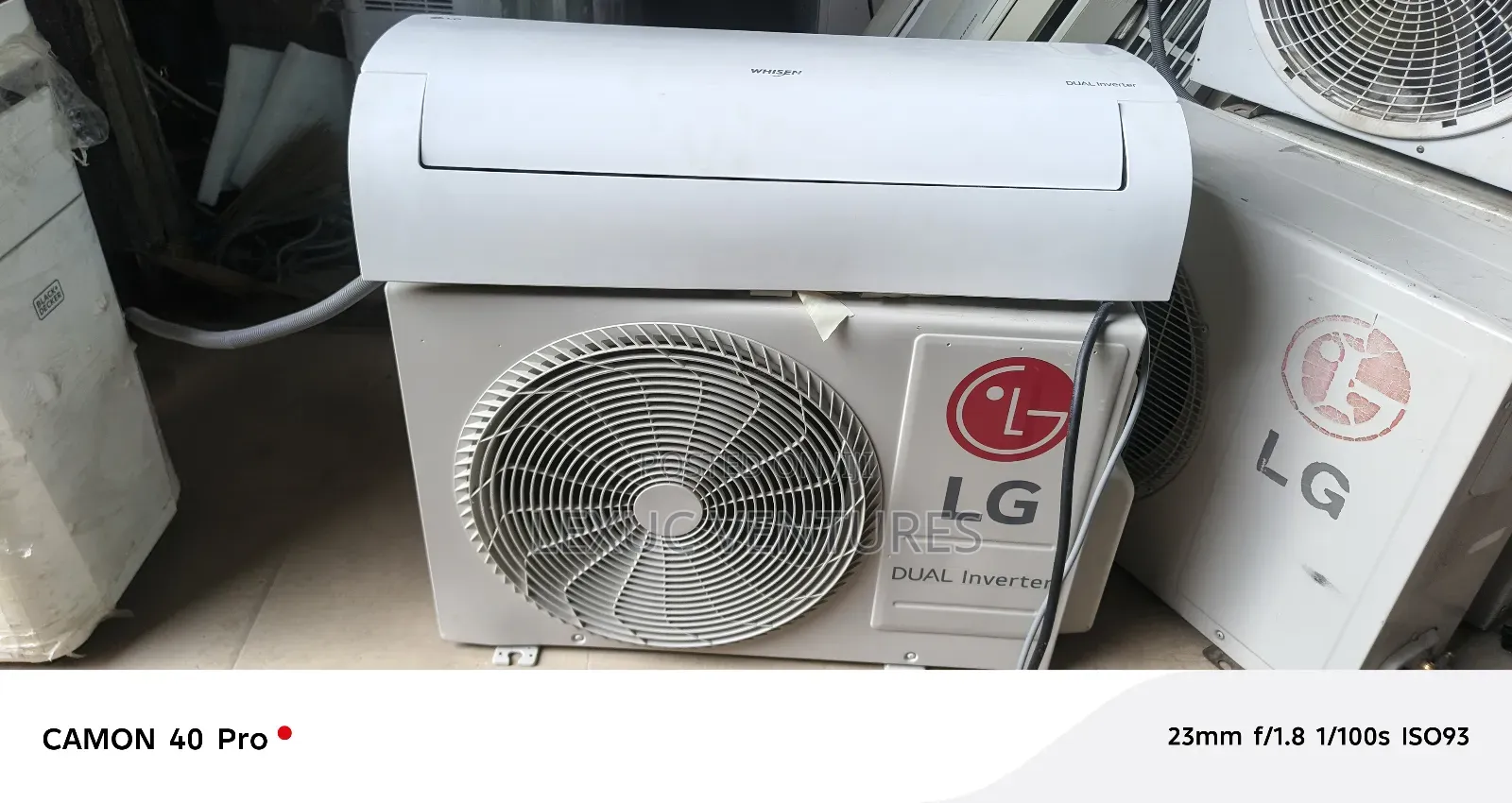 Hisense Korean Used Dual Inverter Split Unit 1.5hp 100% Copa