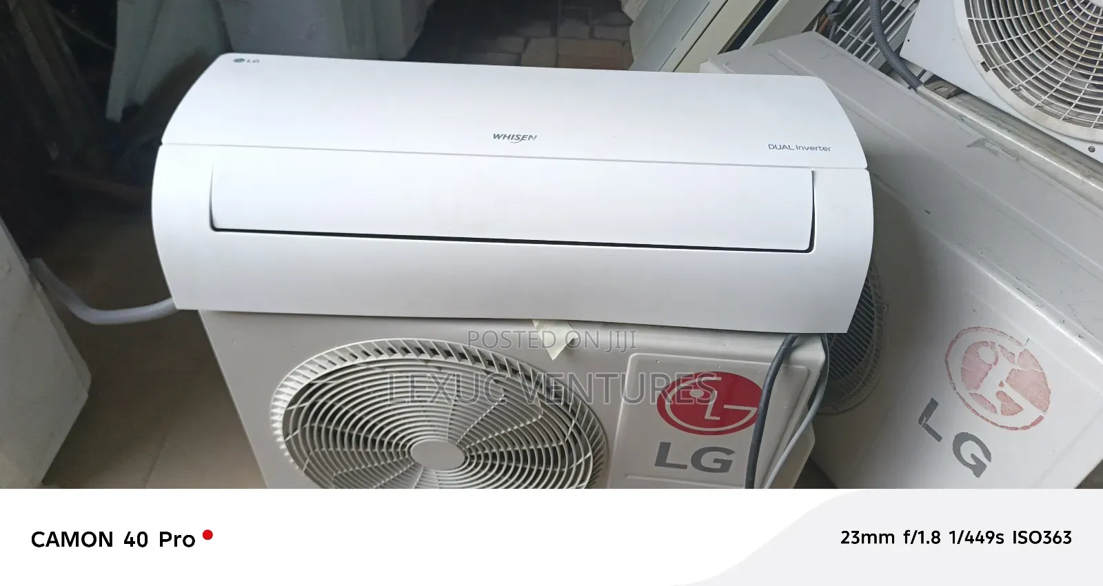 Hisense Korean Used Dual Inverter Split Unit 1.5hp 100% Copa