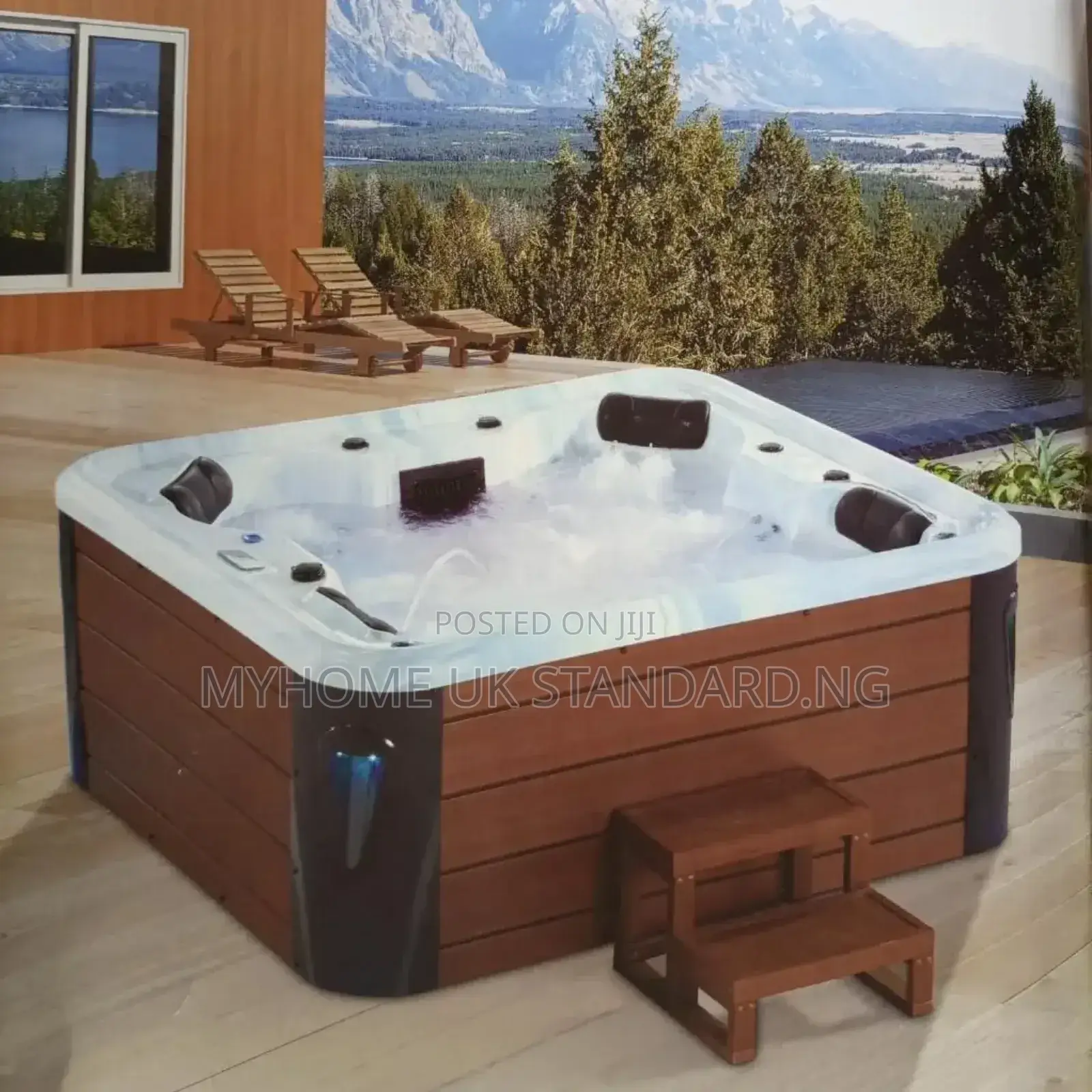 Spa Outdoor 4 Seater Jacuzzi Tub