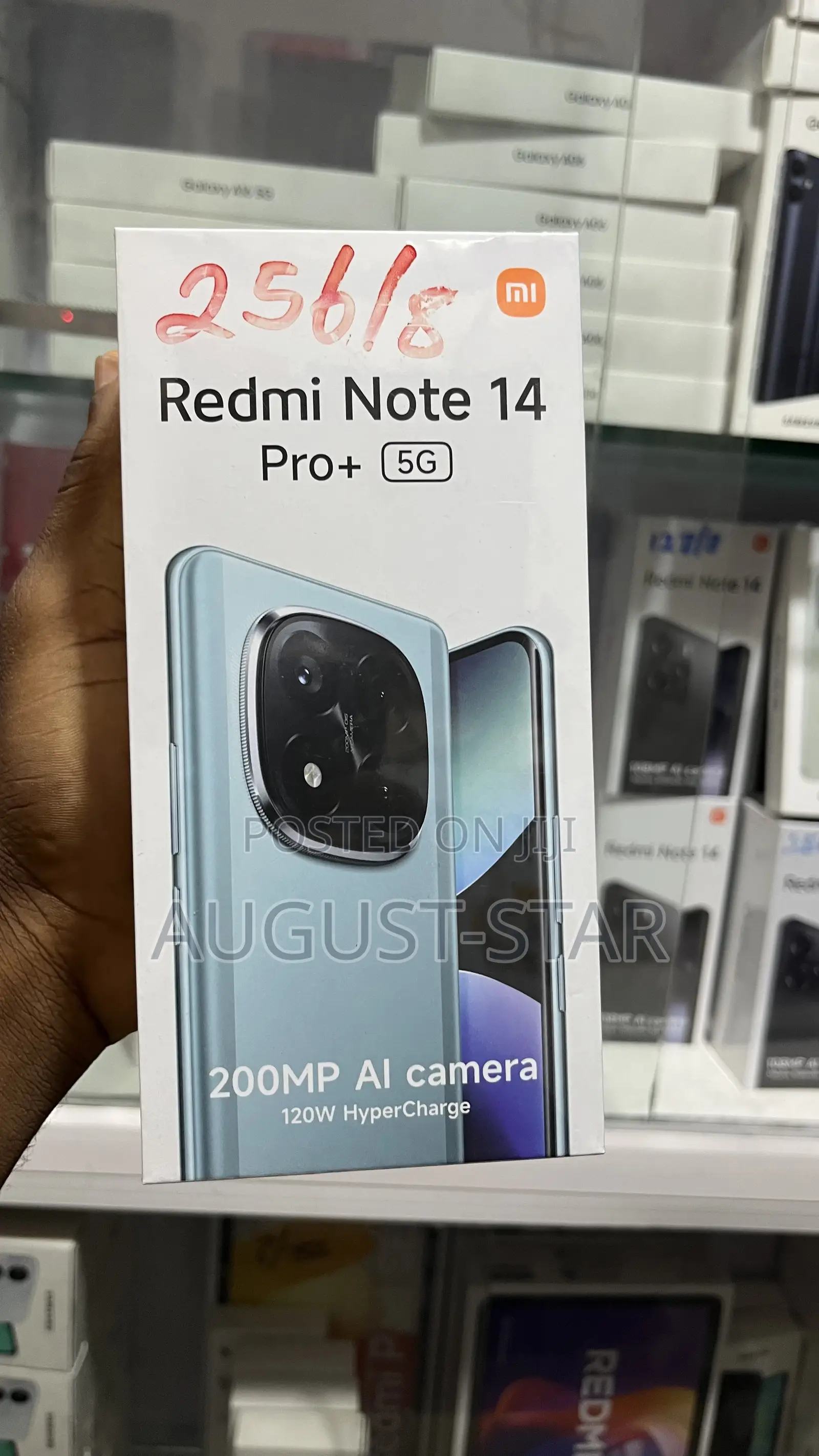 New Xiaomi Redmi Note 14 Pro+ 5G 256 GB Black
