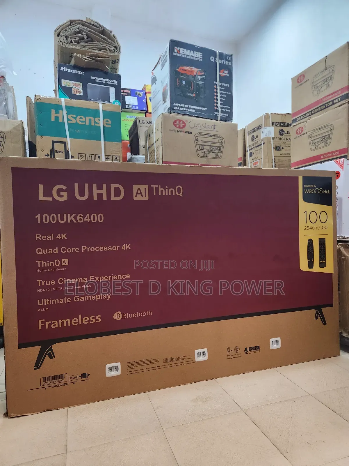 100inches Lg Smart Television Set Powered By Webos