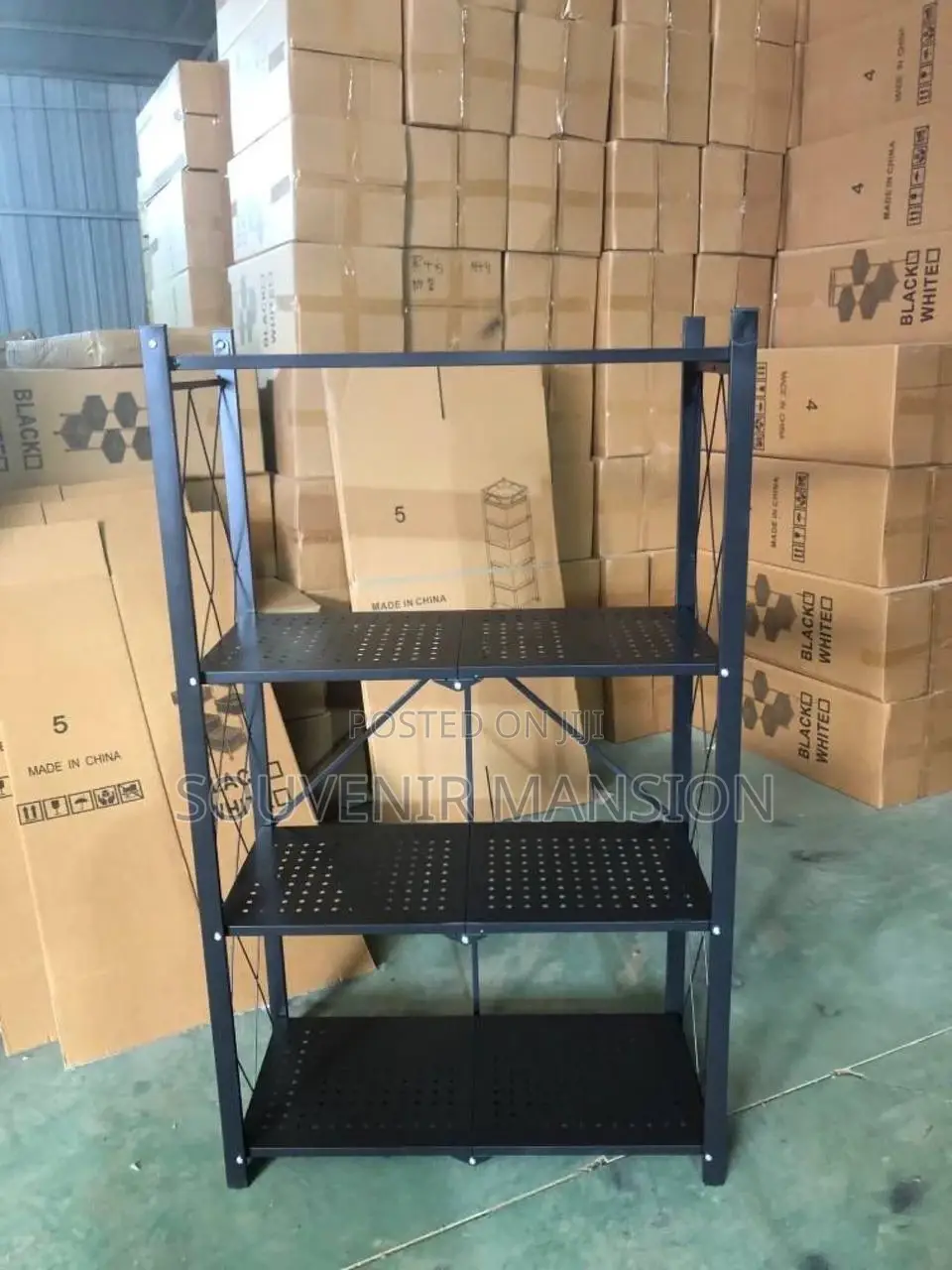 4 Layer Kitchen Storage Rack With Wheel