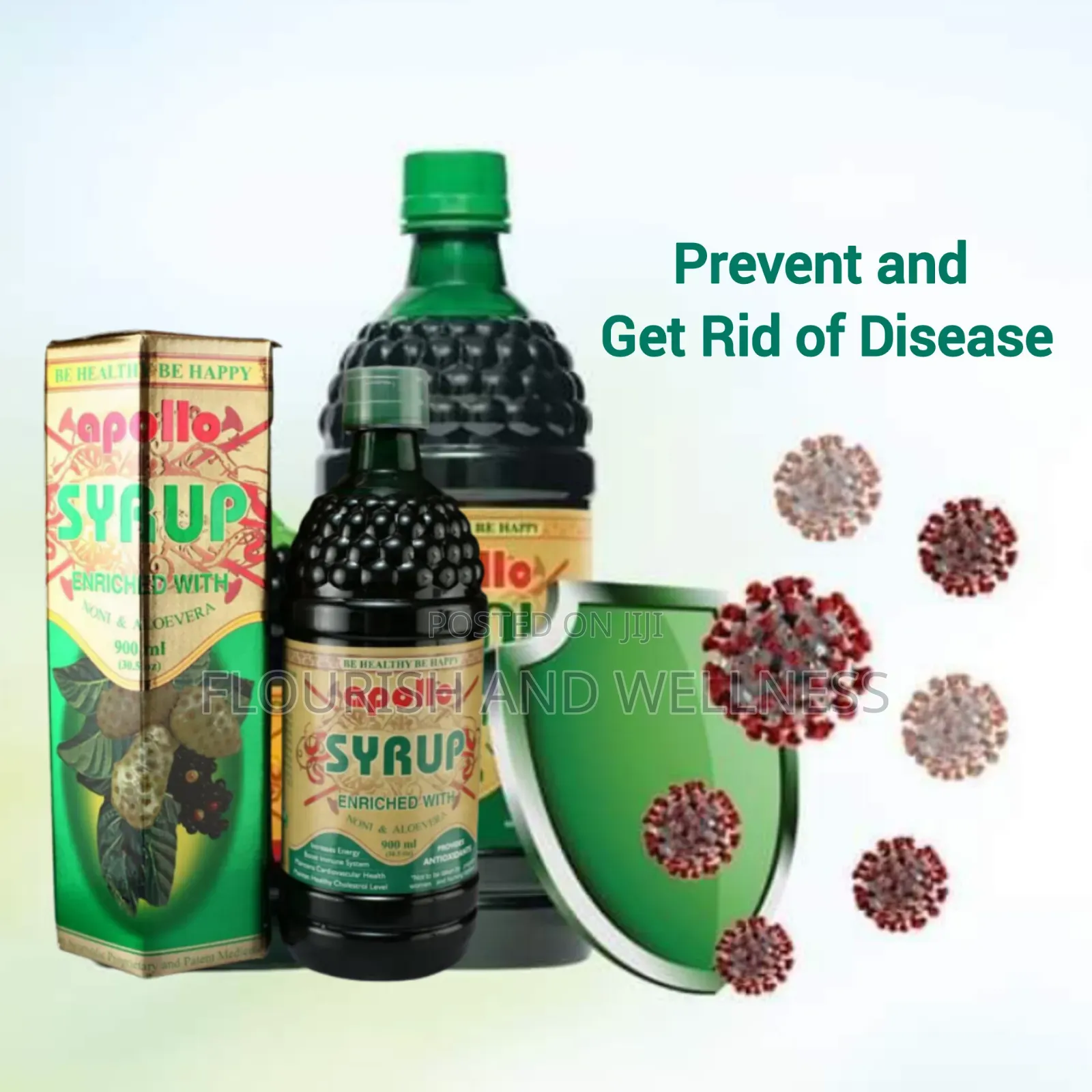 Apollo Syrup, the Nature's Gift of Wellness