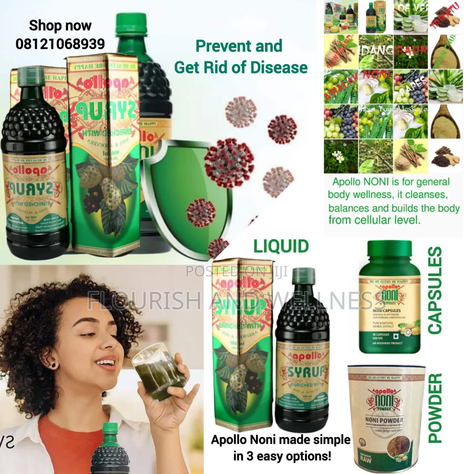 Apollo Syrup, the Nature's Gift of Wellness