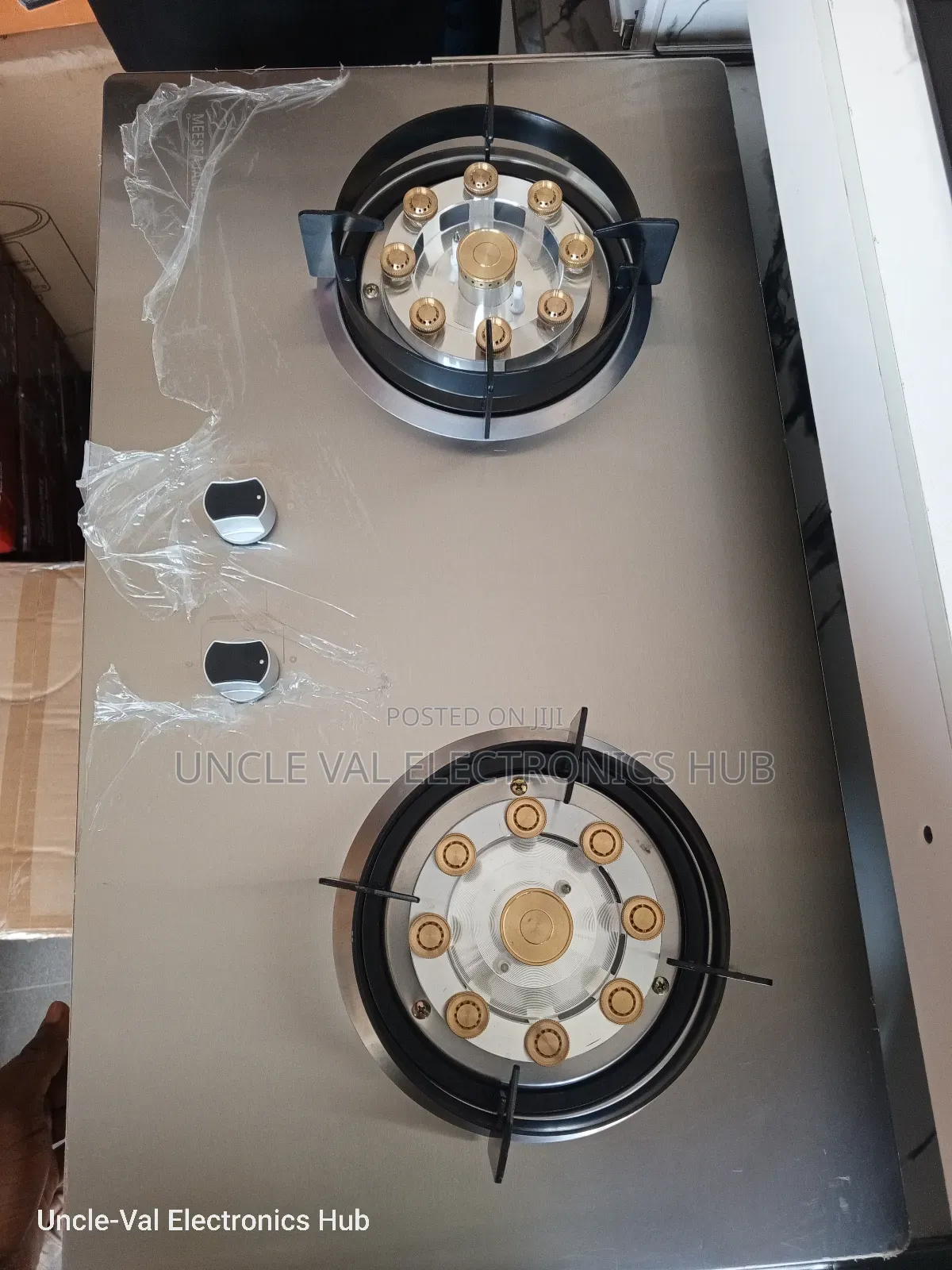 Meestajames Dual-Burner Gas Hob