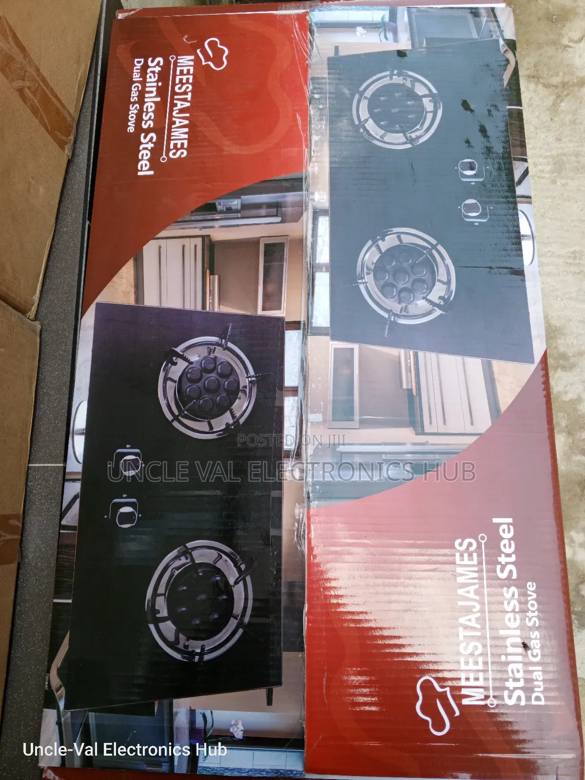 Meestajames Dual-Burner Gas Hob
