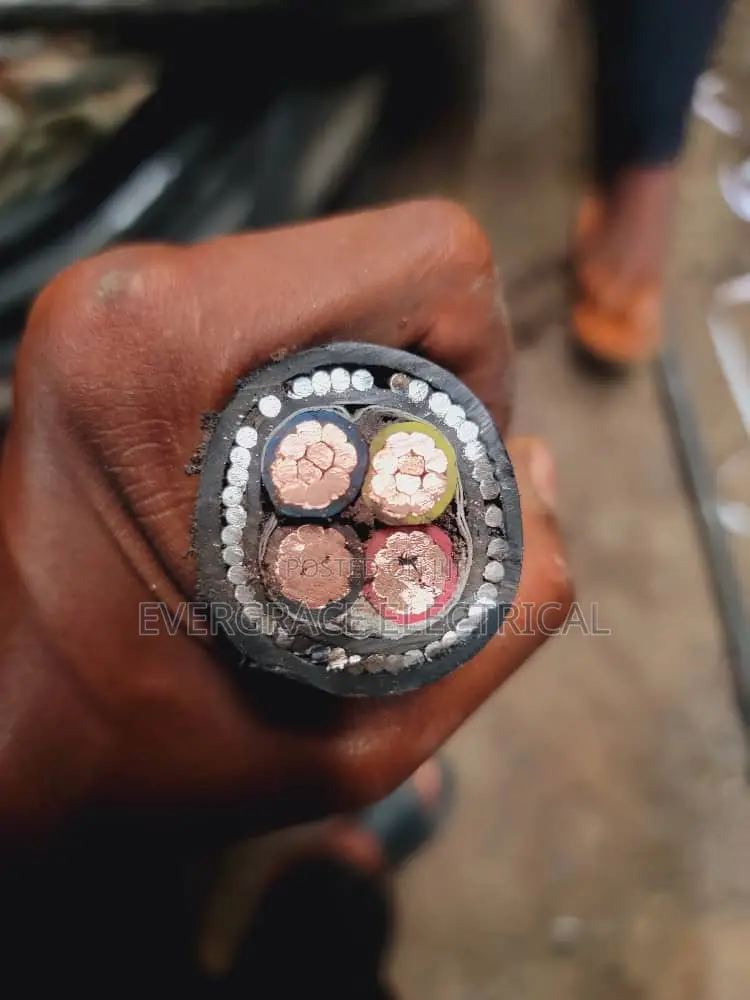 50mm 4-Core Armoured Cable Made in Nigeria.