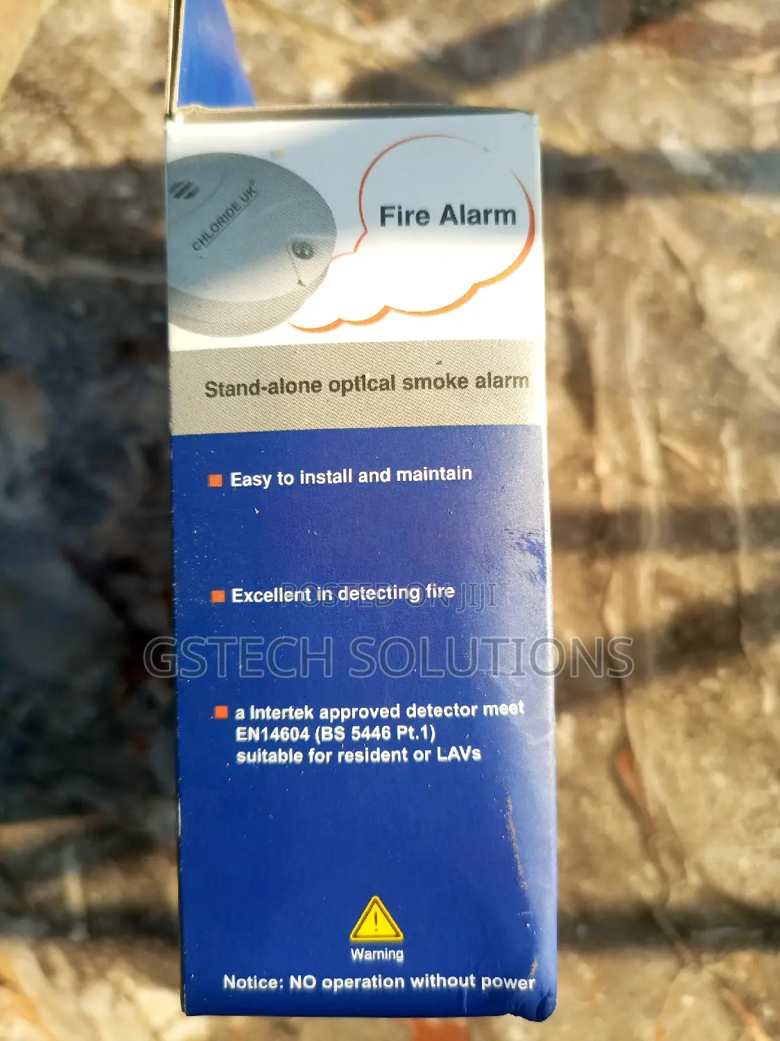 Chloride Uk Standalone Smoke Alarm (9v) Csd-218