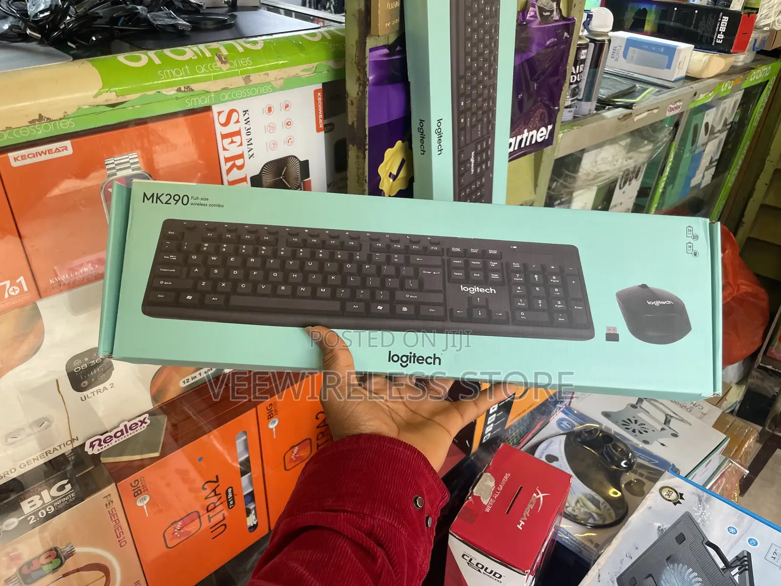 Logitech Keyboard Mouse Mk290