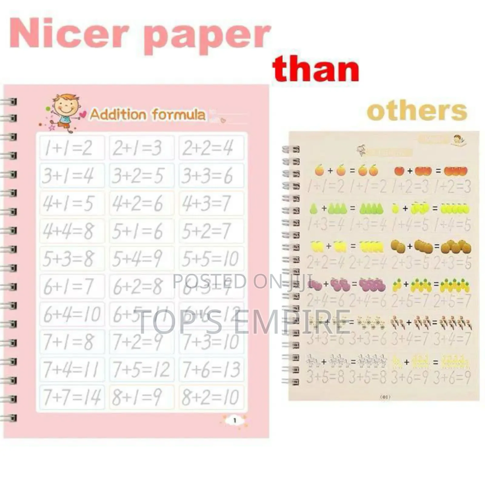Magic Copybook Set – 4 Books + Pen Reusable Writing Kit