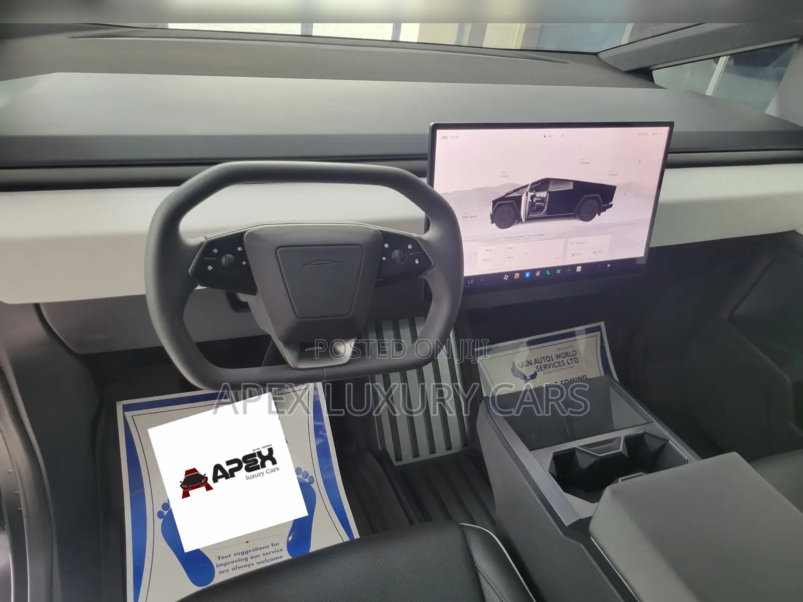 New Tesla Cybertruck 2024 Gray