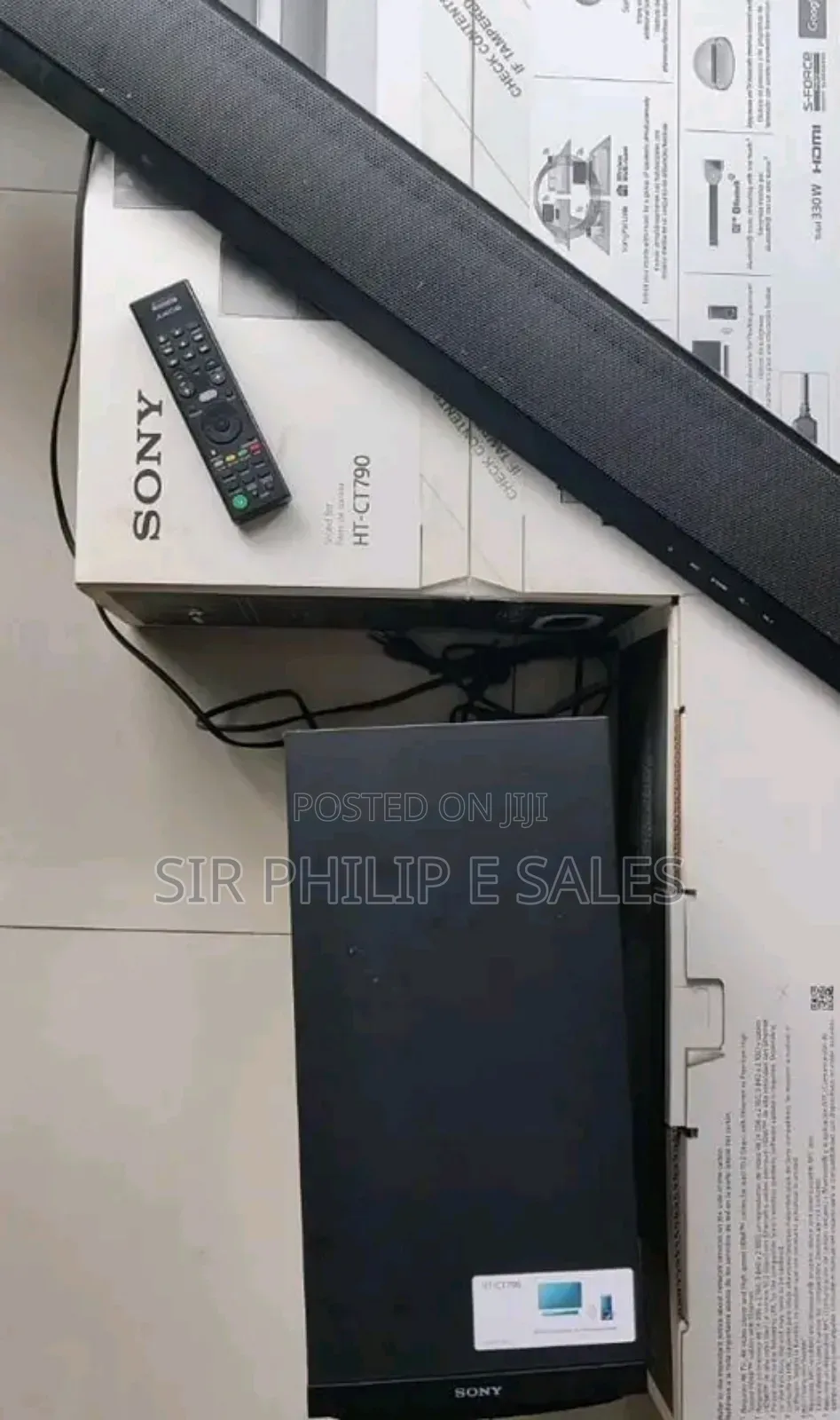 Sony Sound Bar With Subwoofer