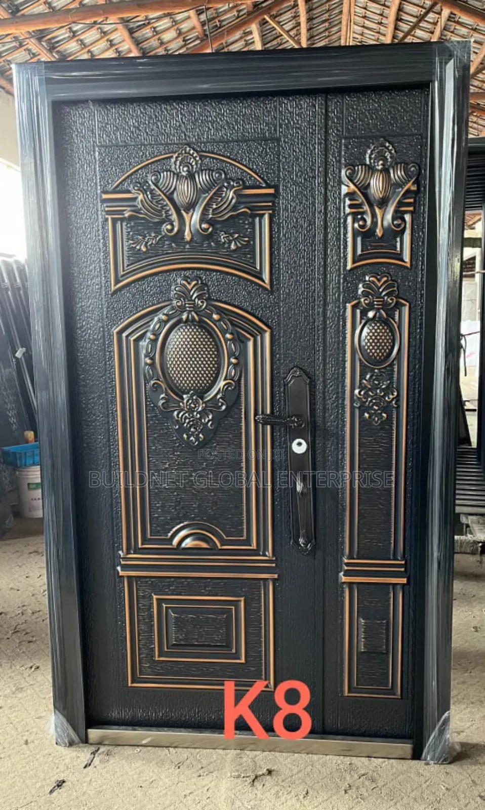 Luxury Castle Front and Back Door