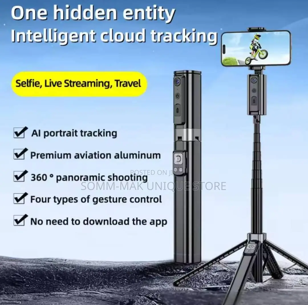 New Ai 360 ° Face Tracking Camera Bluetooth Remote