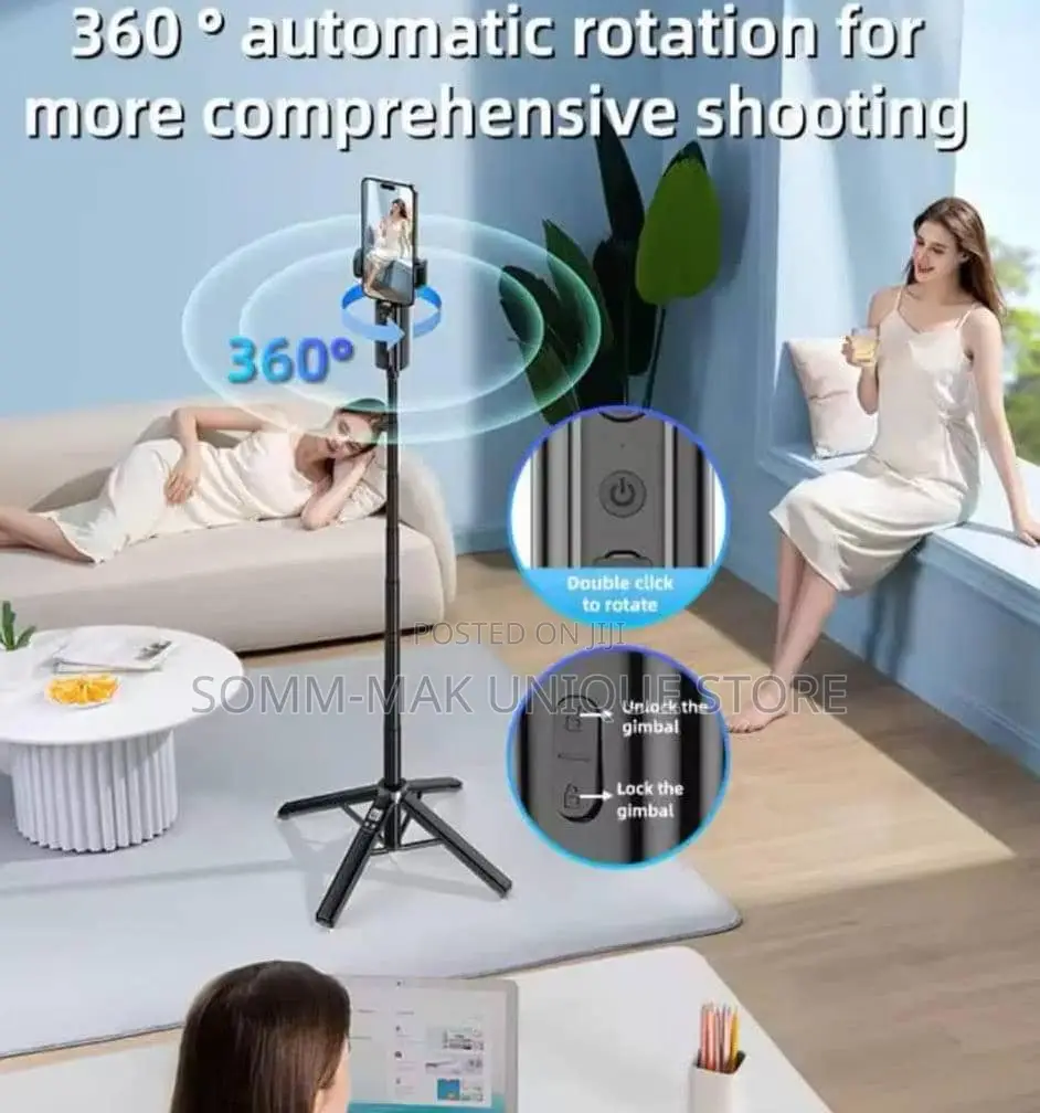 New Ai 360 ° Face Tracking Camera Bluetooth Remote