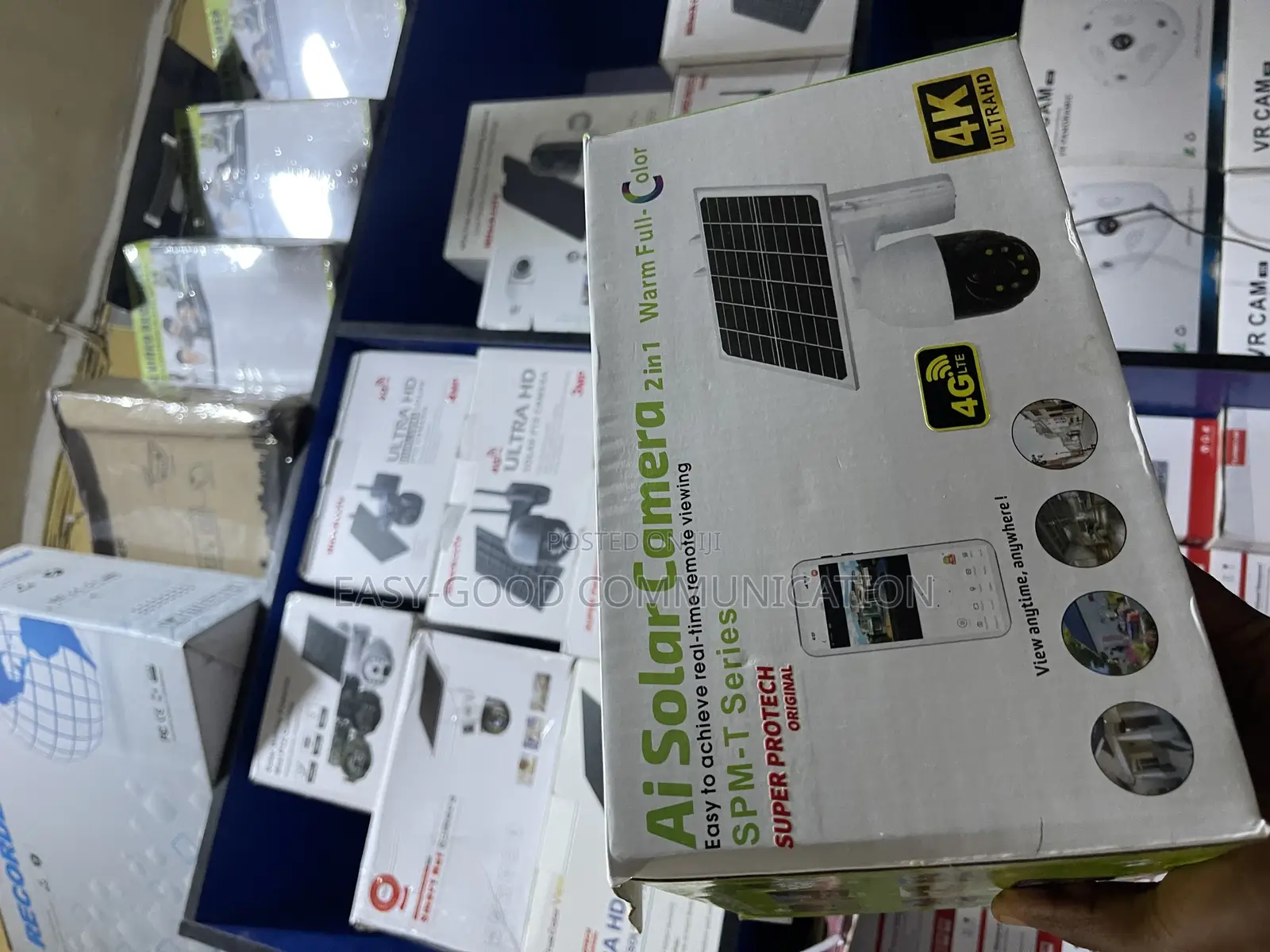 Ai Solar Camera Ultra Hd V380 Single Lens