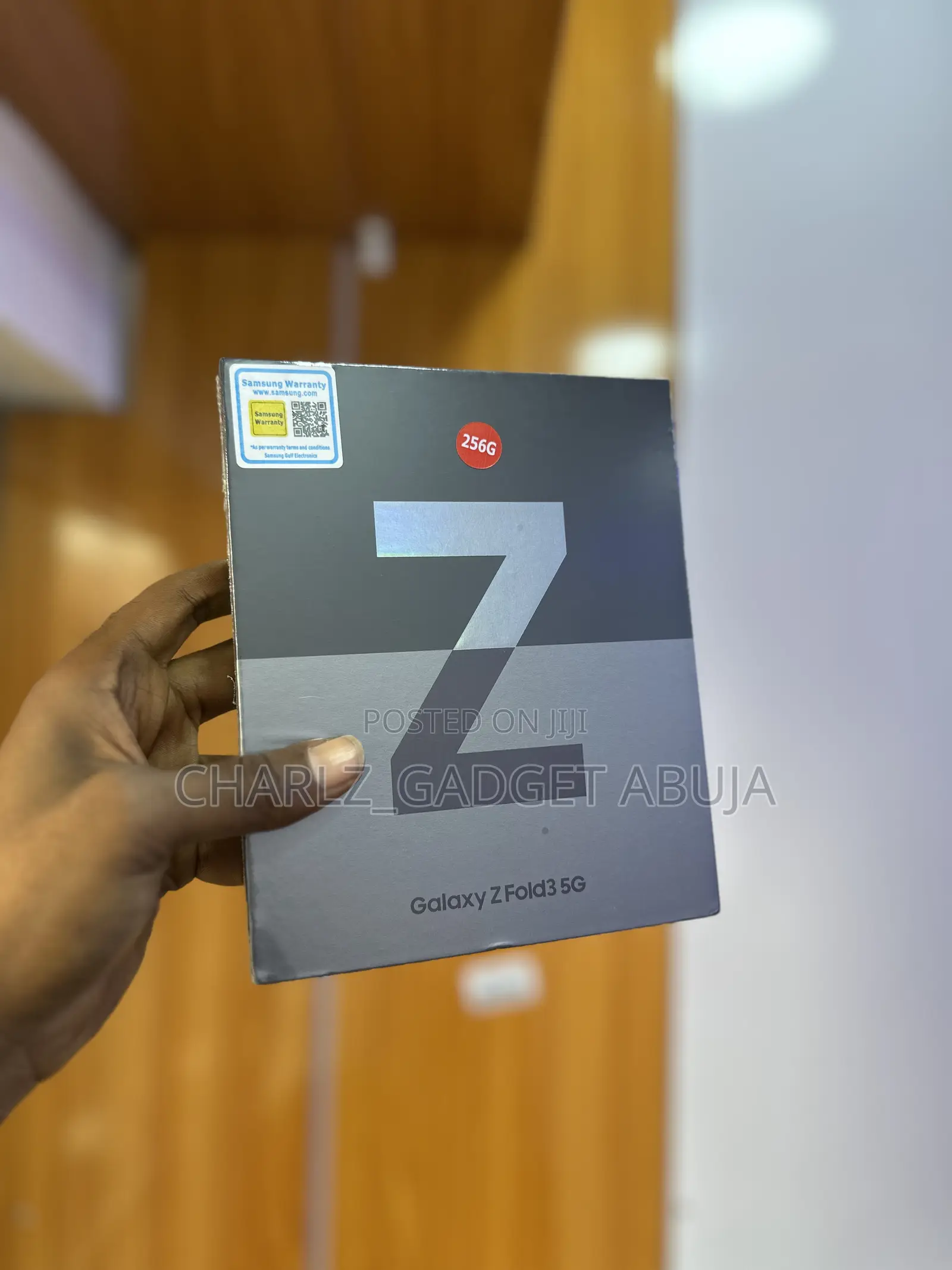New Samsung Galaxy Z Fold 3 256 GB Black