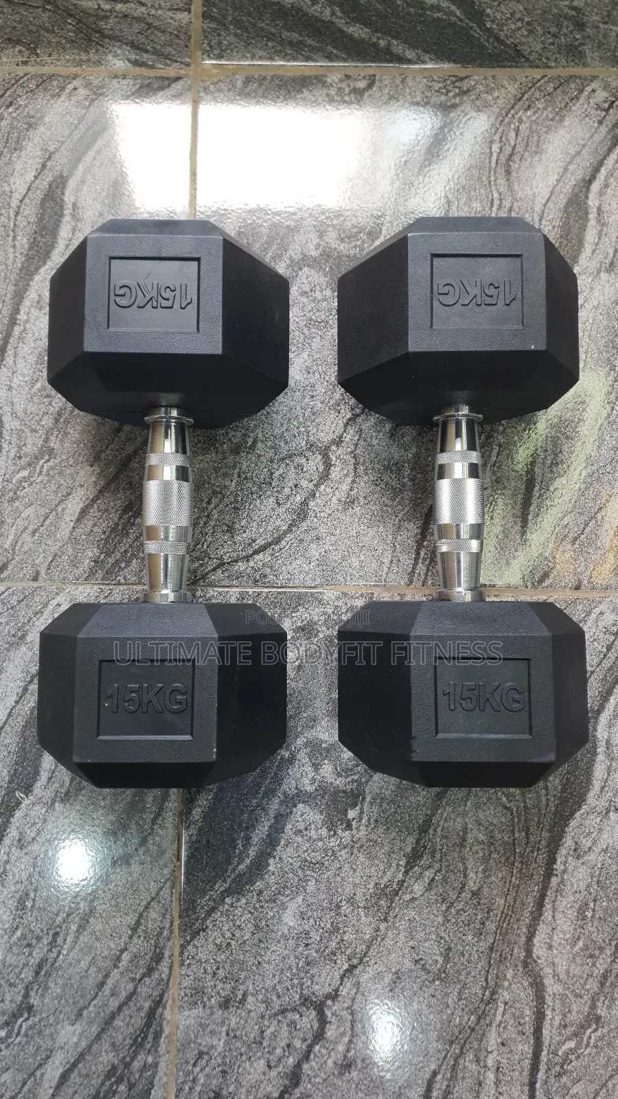 Brand New 15kg Hexgon Dumbbell