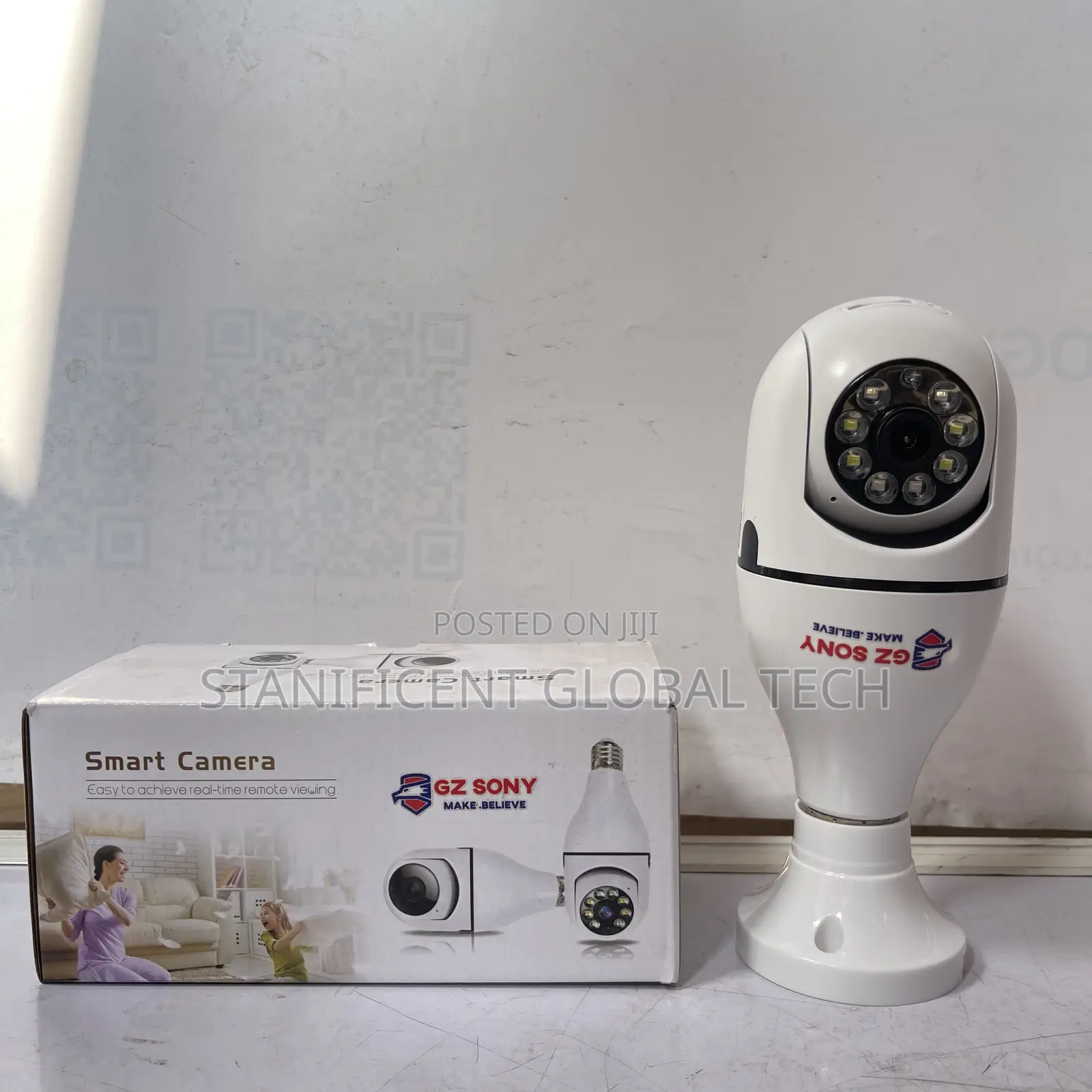 Standalone Wifi Ptz Light Bulb Camera (V380 App)