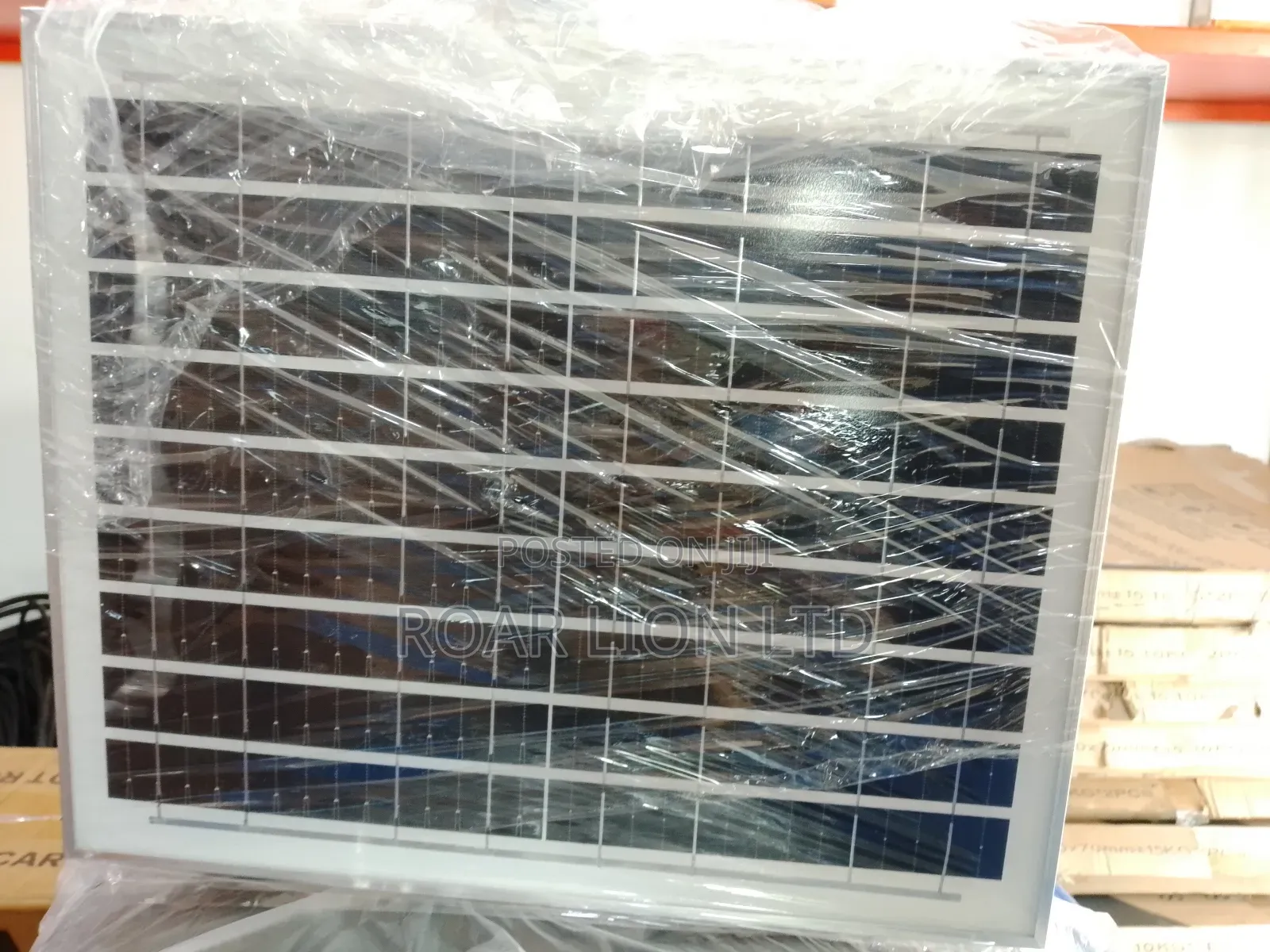 16inch Solar Rechargeable Fan With Panel