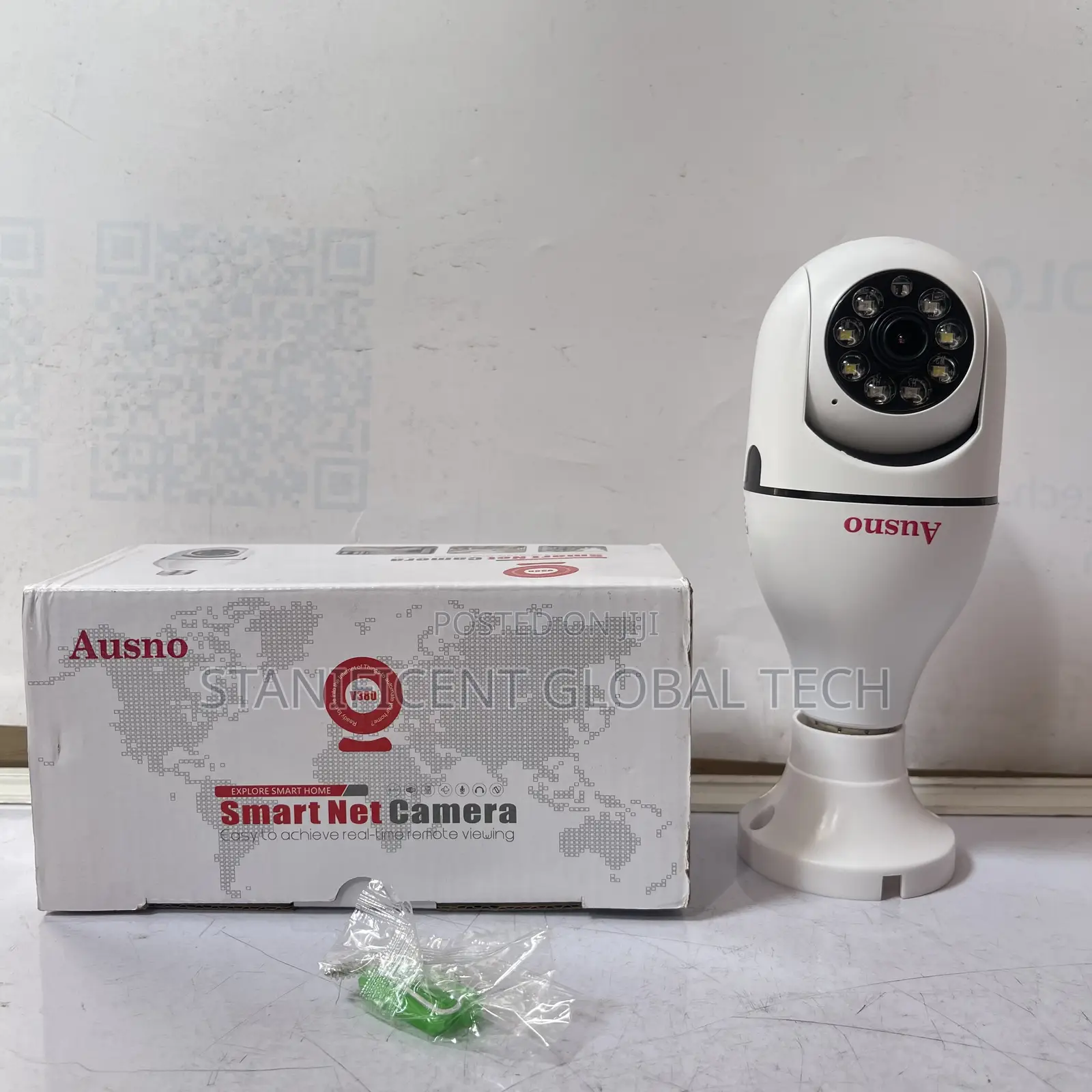 Standalone Wifi Ptz Light Bulb Camera (V380 App)