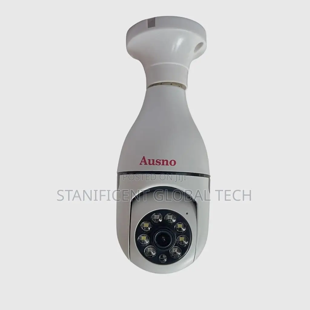 Standalone Wifi Ptz Light Bulb Camera (V380 App)