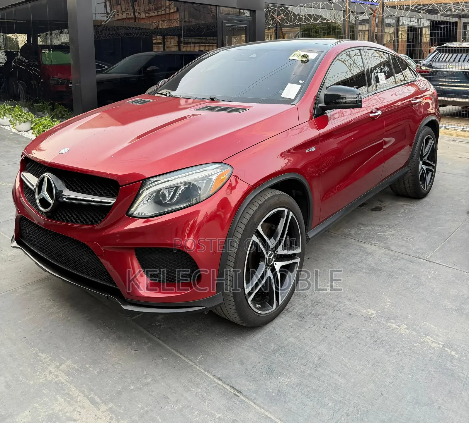Mercedes-Benz GLE-Class AMG GLE 43 4MATIC 2017 Red