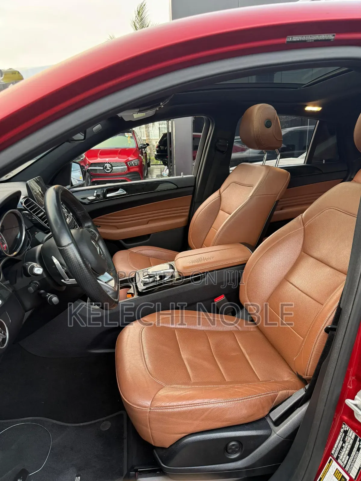 Mercedes-Benz GLE-Class AMG GLE 43 4MATIC 2017 Red