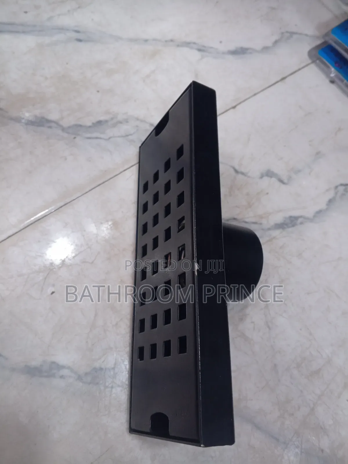 Black Floor Drain 20cm