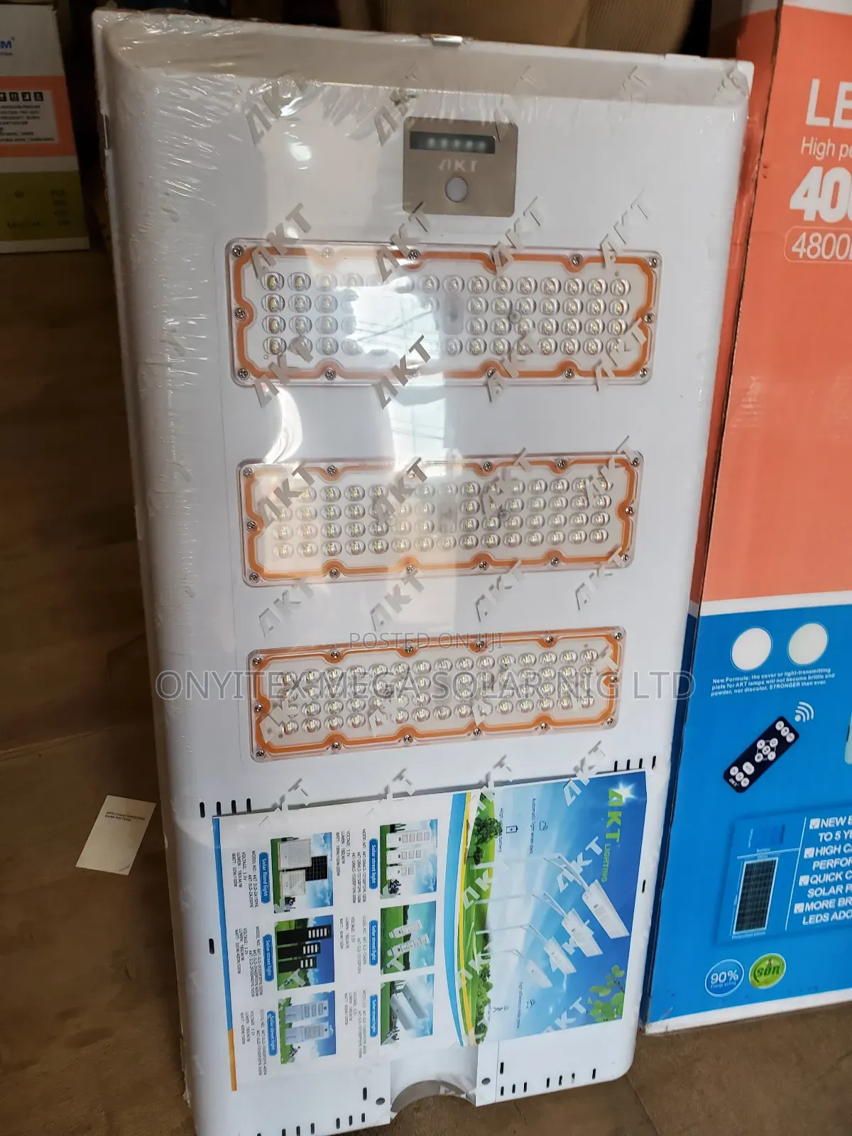 Akt Solar Street Lights 400w